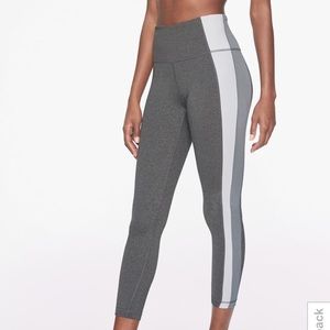 NWT Colorblock Asym Powervita Athleta Leggings.